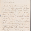 John Coakley Lettsom to Jane Porter, autograph letter signed