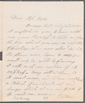 John Coakley Lettsom to Jane Porter, autograph letter signed