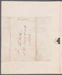 John Coakley Lettsom to Jane Porter, autograph letter signed