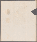 John Hampden-Trevor, Lord Hampden to Mrs. Porter, franking signature on letter cover (empty)