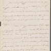 John Porter to Jane Porter, autograph letter signed