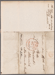 John Coakley Lettsom to Jane Porter, autograph letter