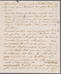 John Coakley Lettsom to Jane Porter, autograph letter