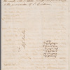 John Coakley Lettsom to Jane Porter, autograph letter