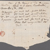 Jane Porter, autograph memo