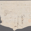 Jane Porter, autograph memo