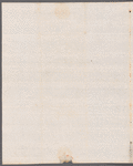 Elliston & John Perot to John Parker, autograph letter signed