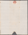 Elliston & John Perot to John Parker, autograph letter signed