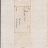 Elliston & John Perot to John Parker, autograph letter signed