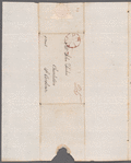 Elliston & John Perot to John Parker, autograph letter signed