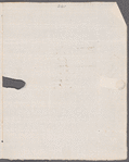 Christopher Chrishop to Miss Porter, autograph letter signed