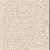 John Aikin to Miss Porter, autograph letter third person