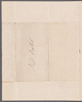 John Aikin to Miss Porter, autograph letter third person