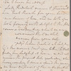 William Waldegrave, Lord Radstock to Jane Porter, autograph letter signed