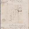 William Waldegrave, Lord Radstock to Jane Porter, autograph letter signed