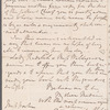 William Waldegrave, Lord Radstock to Jane Porter, autograph letter signed