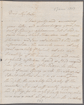 John Coakley Lettsom to Jane Porter, autograph letter signed