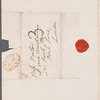 Henry Dundas to Miss Porter, autograph letter signed