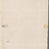 Christopher Chrishop to Miss Porter, autograph letter signed
