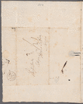 Christopher Chrishop to Miss Porter, autograph letter signed