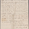 Sir William Sidney Smith to "Dear Madam," autograph letter signed