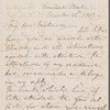 Sir Lumley St. George Skeffington to Jane Porter, autograph letter signed