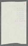 Petty cash receipts for 1973 tour