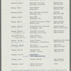Tour itinerary as of April 27, 1973