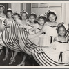 Junior tap dancing class in Harlem dance studio