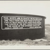 This is what they tell the visitor. Converse County, Wyoming