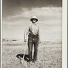 One of the original homesteaders. Pennington County, South Dakota