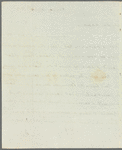 Cosmo Orme to Jane Porter, [autograph?] letter signed