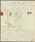 Isabella Hindmarsh to Miss Porter, autograph letter signed