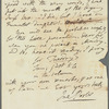 Jane Porter to John Taylor, autograph letter signed