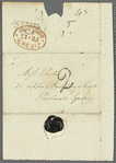 Unidentified sender to Miss Porter, letter cover (empty)