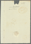 Unidentified sender to Miss Porter, letter cover (empty)
