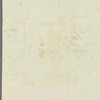 Owen Rees to Miss Porter, autograph letter signed