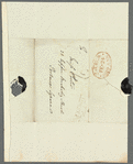 Edmund Lenthal Swifte to Jane Porter, autograph letter signed