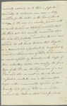 Charles James to Mrs. Porter, autograph letter signed