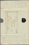 Charles James to Mrs. Porter, autograph letter signed