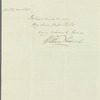 William Frederick, Duke of Gloucester to Jane Porter, autograph letter signed