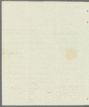 Henry Erskine Johnston to Jane Porter, autograph letter signed