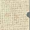 Charles James to Mrs. Porter, autograph letter signed