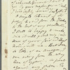Jane Porter to Peter Moore, autograph letter
