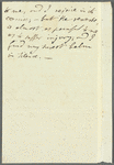 Jane Porter to Peter Moore, autograph letter