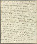 Charles James to Mrs. Porter, autograph letter signed