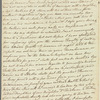 Charles James to Mrs. Porter, autograph letter signed