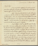 Sir Robert Liston to Jane Porter, autograph letter signed