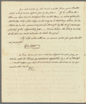 Sir Robert Liston to Jane Porter, autograph letter signed