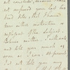 Peter Moore to Jane Porter, autograph letter signed